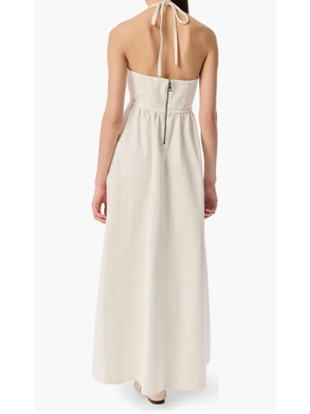 🆕 ROBERT RODRIGUEZ Neakita Halter Maxi Dress 10 - Picture 4 of 11